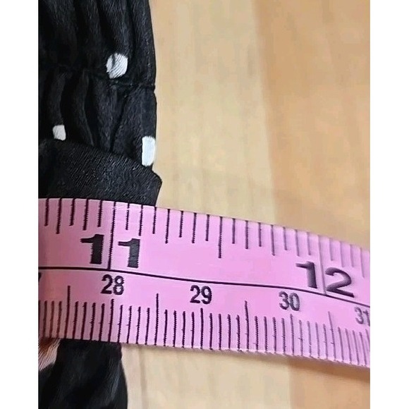 NWOT For love & Lemons black pink floral ruffle hem Camellia Mini Dress Medium - Picture 9 of 13